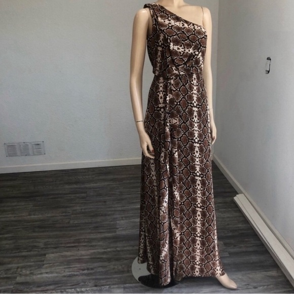 BCBGMAXAZRIA animal print maxi dress TART COMBO - Picture 7 of 16